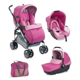 Carucior 3in1 D1 Trio-roz,