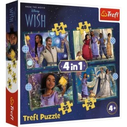 PUZZLE TREFL 4IN1 WISH...