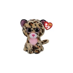 PLUS TY 15CM LEOPARD MARO ROZ