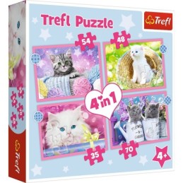 PUZZLE TREFL 4IN1...