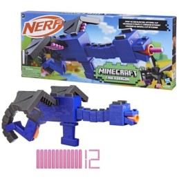 BLASTER NERF MINECRAFT...