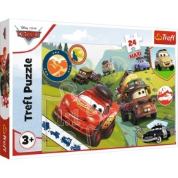 PUZZLE TREFL 24 MAXI CARS...