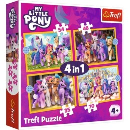 PUZZLE TREFL 4IN1 MY LITTLE...