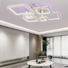 Lustra LED cu telecomanda...