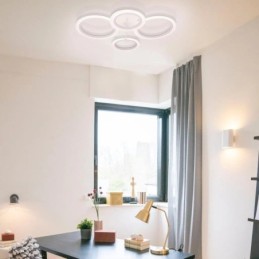 Lustra LED cu telecomanda...