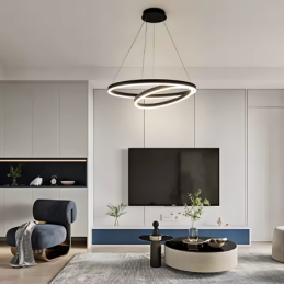 Lustra LED suspendata...