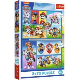 PUZZLE TREFL 2X70 PATRULA...