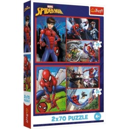 PUZZLE TREFL 2X70 MARVEL...