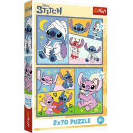 PUZZLE TREFL 2X70 STITCH NU...