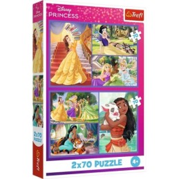 PUZZLE TREFL 2X70 DISNEY...