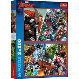 PUZZLE TREFL 2X200 MARVEL...