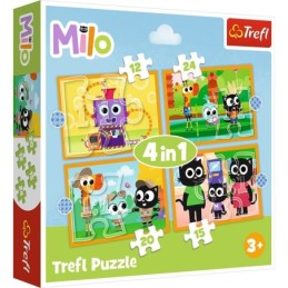 PUZZLE TREFL 4IN1 PLANETA...
