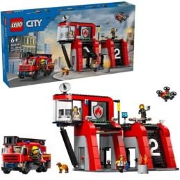 LEGO CITY STATIE SI CAMION...
