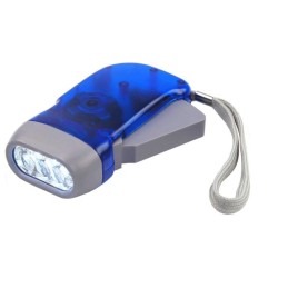 Lanterna cu Dinam si 3 LED,...