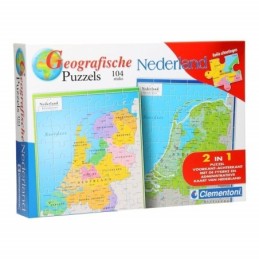 Puzzle geografic Netherland...