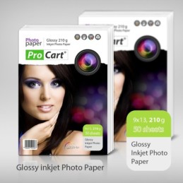 Hartie foto glossy 210g 9x13