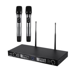 Set 2 microfoane wireless,...