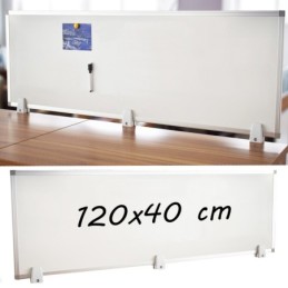 Tabla magnetica alba 40x120...