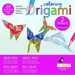 Origami Fridolin, fluturasi...