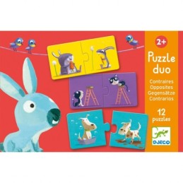 Puzzle duo Djeco Antonime