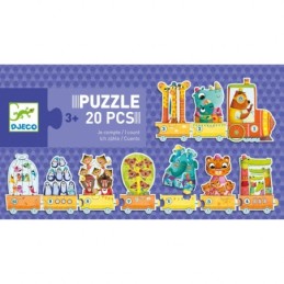 Puzzle Djeco Trenuletul cu...