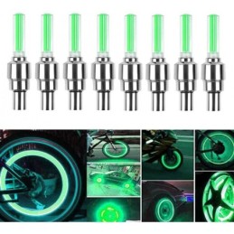 Led Valve Cap Verde